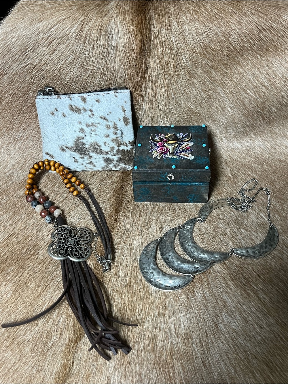 Western jewelry jar
